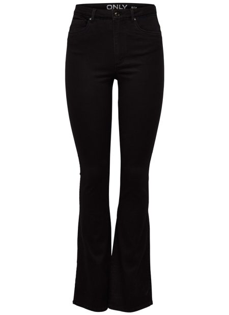 Only 15163338 Onlroyal High Sweet Flared Flare 600 Black 15163338