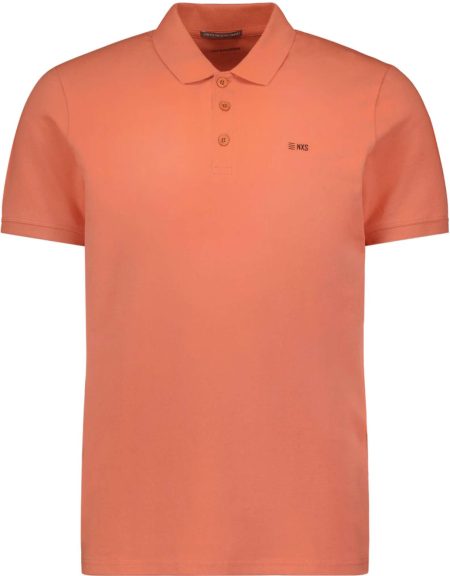 No Excess Polo korte mouw stretch melon