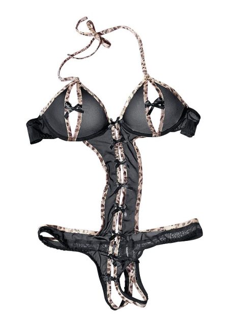 petite fleur gold Body-ouvert met beugels