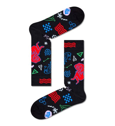 Happy Socks virgo sterrenbeeld maagd blauw