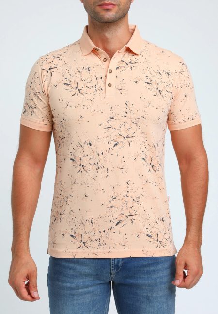 Gabbiano Heren polo 234533 972 soft peach