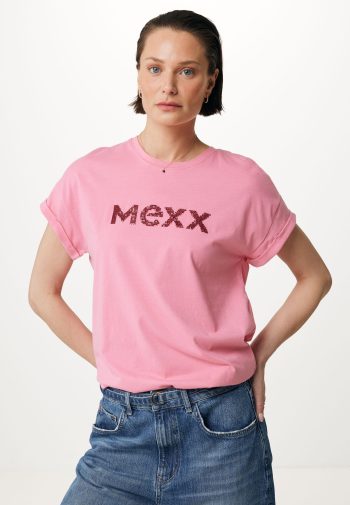 T-shirt Helder Roze