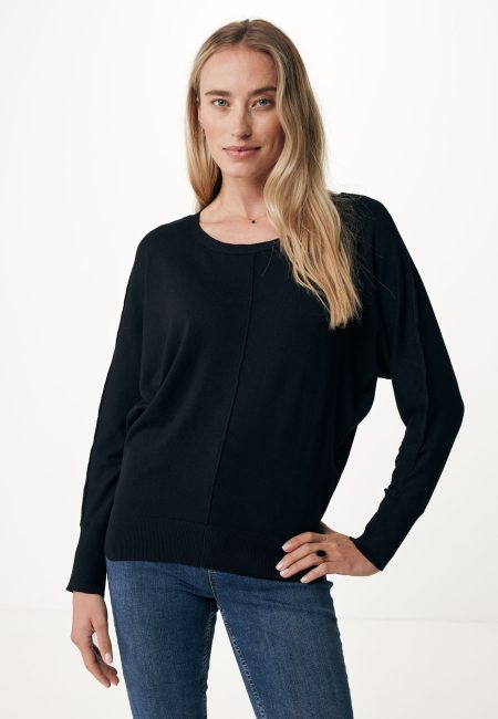 Basic Lange Mouwen Zwart