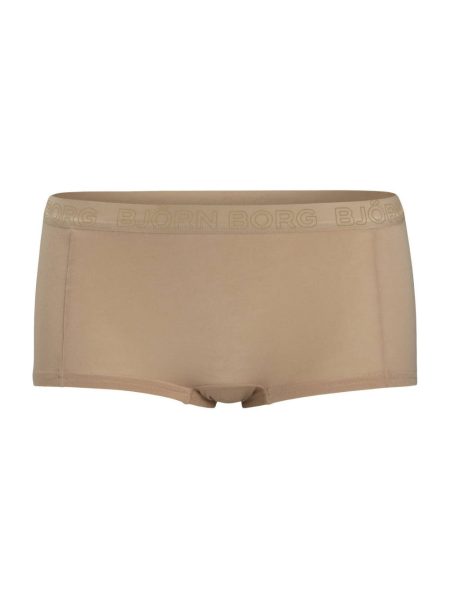 Björn Borg - Dames - Minishort Solids 1-Pack - Beige - Maat 34