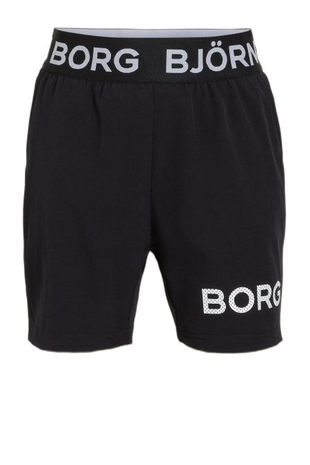 Björn Borg - Jongens - Borg Shorts - Zwart - Maat 122-128