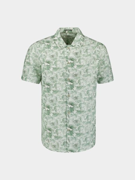 No Excess Casual hemd korte mouw Groen 27440335/050