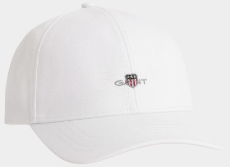 Gant Cap Wit High Shield Cotton Twill Cap 9900001/110