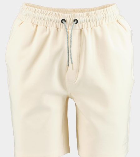 Supply & Co. Korte Broek Beige Sylvan Clean Sweat Short 25109SY12/150 off-white