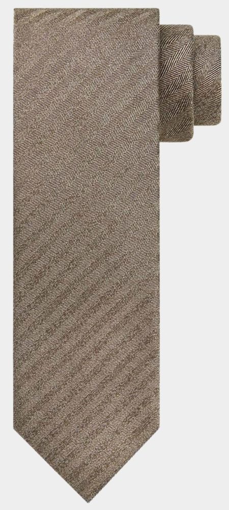 Profuomo Stropdas Bruin PPUA30021B/H