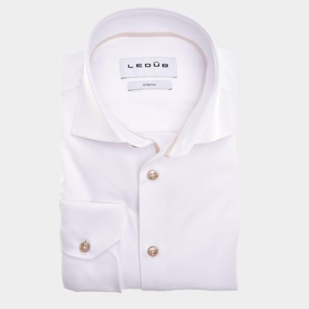 Ledub Business hemd lange mouw Wit LE24252 MFN5 0142832/910-620-000