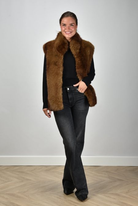 APParis gilet Laila F4VS131MNK mink