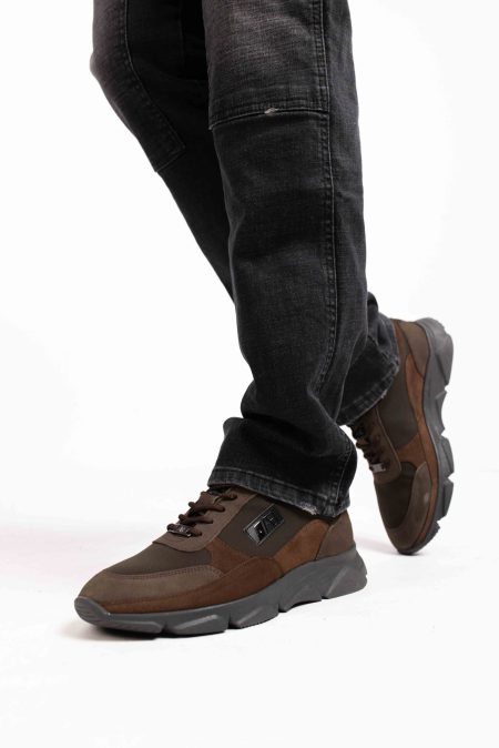 Ab Lifestyle Runner 2 Heren Bruin/Grijs - Maat 43 - Kleur: BruinGrijs | Soccerfanshop