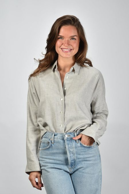 Academia blouse Gioia 73D11-020 unito grigio