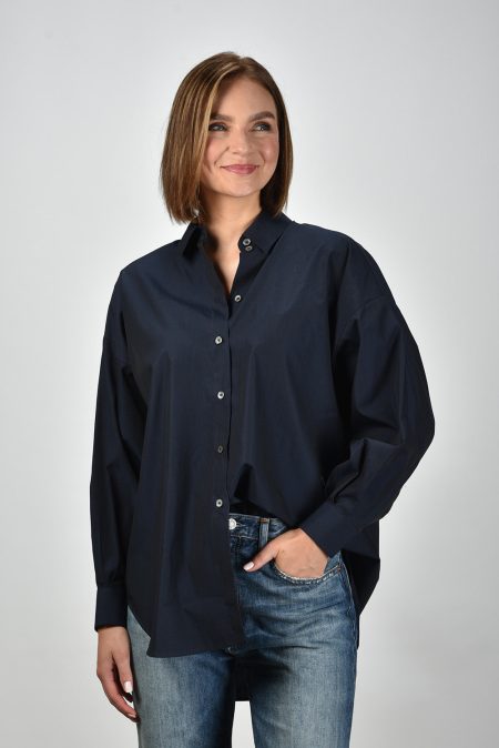 Academia blouse Giorgia 1061-699 unito blu