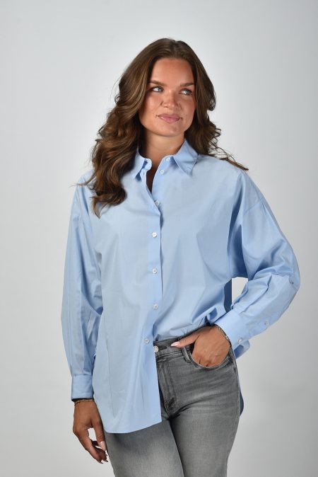Academia blouse Giorgia 1061-610 unito celeste
