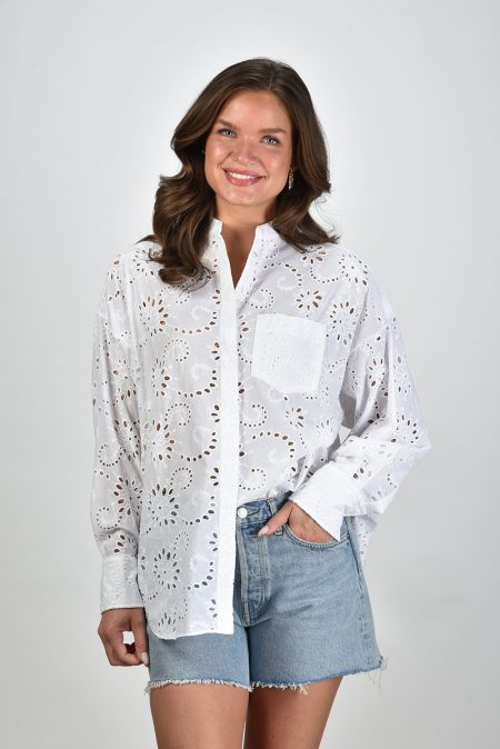 Academia blouse Katia-bis 74D23-020 bianco