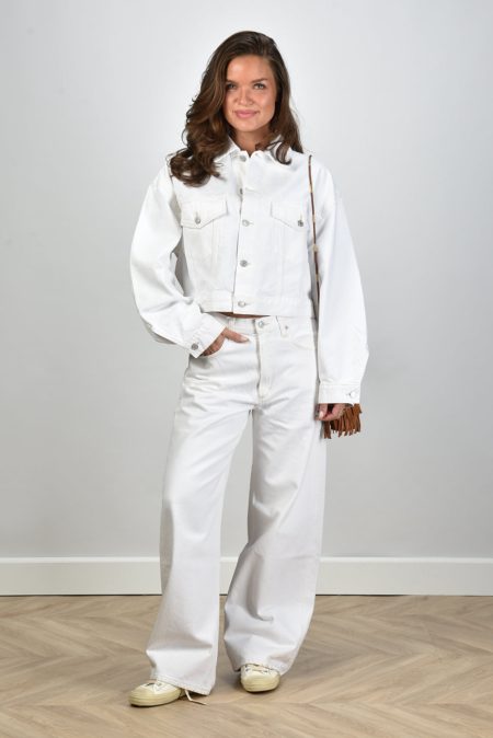 Agolde jeans Low Curve A197B-1183 milkshake