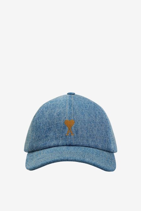 Ami Paris cap Denim UCP264.DE0046 bleu used