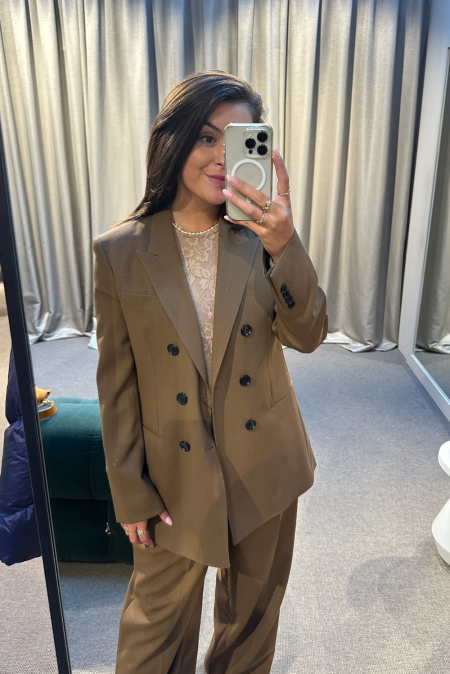 Ami Paris blazer FBV006.WV0066 noisette