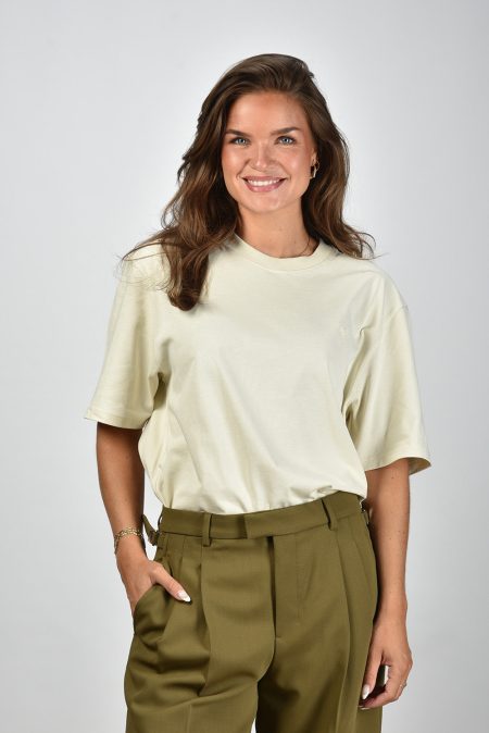 Ami Paris t-shirt ADC UTS341.726 ivoire