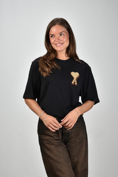 Ami Paris t-shirt Patch UTS352.726 noir
