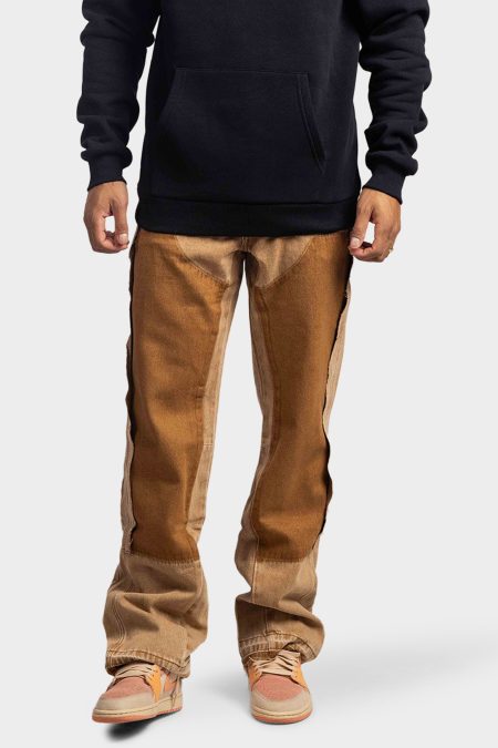 Amicci Adrano Jeans Heren Beige - Maat 30 - Kleur: Sand | Soccerfanshop