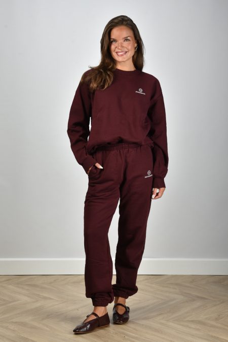 Amis Amour broek Jogger merlot