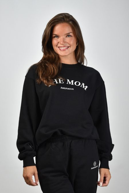 Amis Amour trui Sweater black