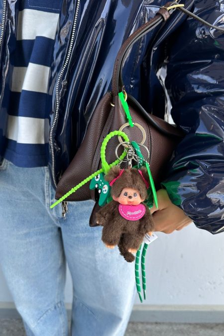 Shouia bag charm Kiki 30 groen