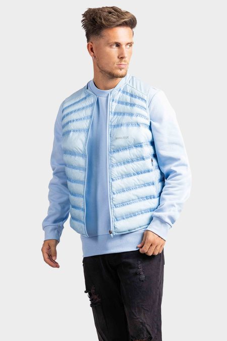 Banlieue B+ Bodywarmer Heren Lichtblauw - Maat XL - Kleur: Lichtblauw | Soccerfanshop