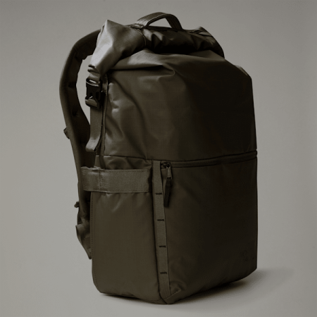 The North Face Base Camp Voyager Rolltop-tas New Taupe Green-tnf Black-npf male