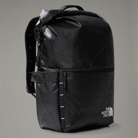 The North Face Base Camp Voyager Rolltop-tas Tnf Black-tnf White-npf male