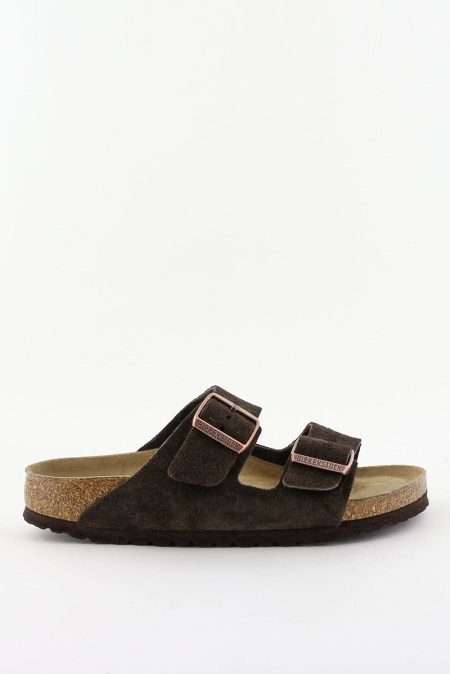 Birkenstock sandalen Arizona Soft Footbed Suede Leather 951313 mocha