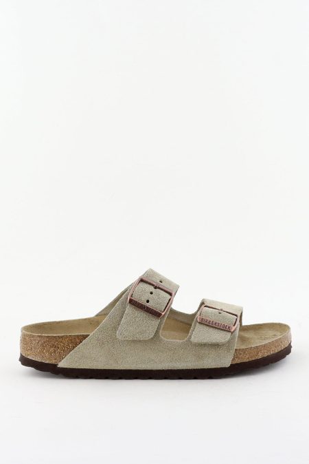 Birkenstock sandalen Arizona Soft Footbed Suede Leather 951303 taupe