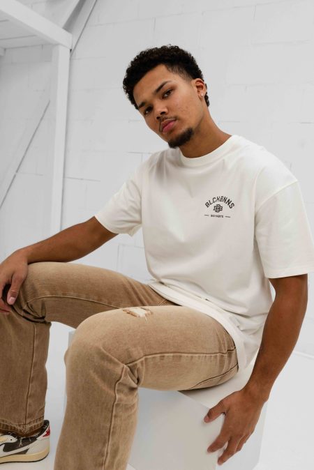 Black Bananas Bad Habits T-Shirt Heren Wit - Maat XL - Kleur: Wit | Soccerfanshop