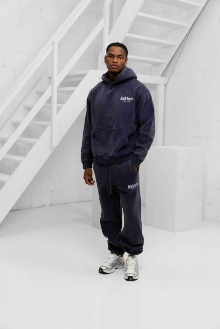 Black Bananas Brush Trainingspak Heren Donkerblauw - Maat XXL - Kleur: Donkerblauw | Soccerfanshop