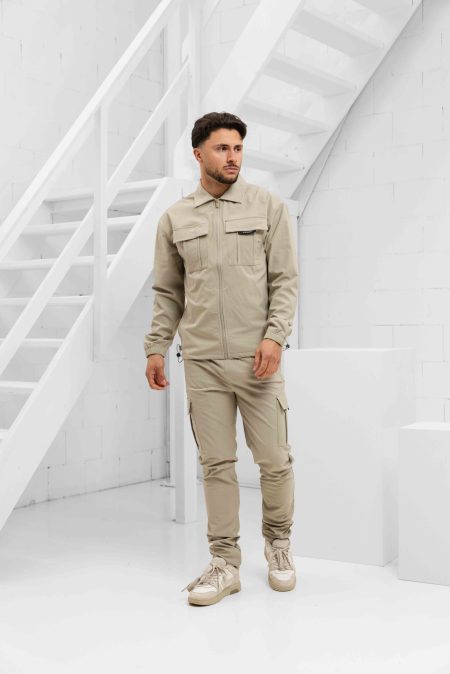 Black Bananas Delta Cargo Set Heren Beige - Maat XXL - Kleur: Beige | Soccerfanshop