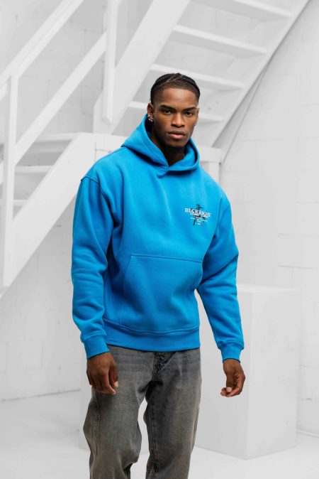 Black Bananas Liquid Hoodie Heren Blauw - Maat M - Kleur: Blauw | Soccerfanshop