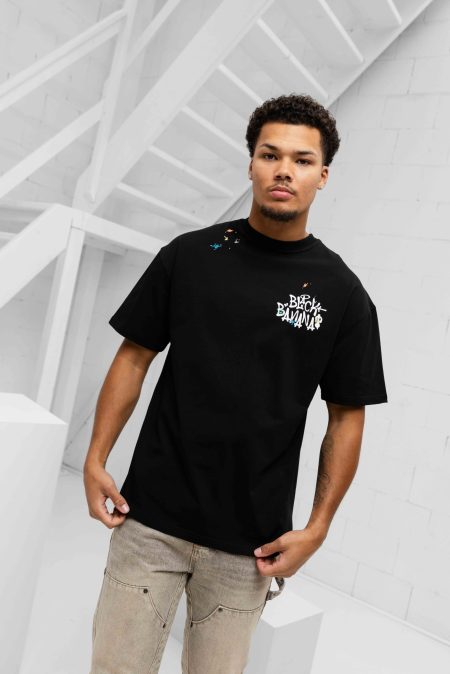 Black Bananas Painter T-Shirt Heren Zwart - Maat XXL - Kleur: Zwart | Soccerfanshop