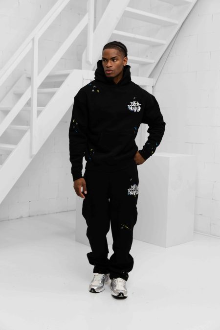 Black Bananas Painter Trainingspak Heren Zwart - Maat M - Kleur: Zwart | Soccerfanshop