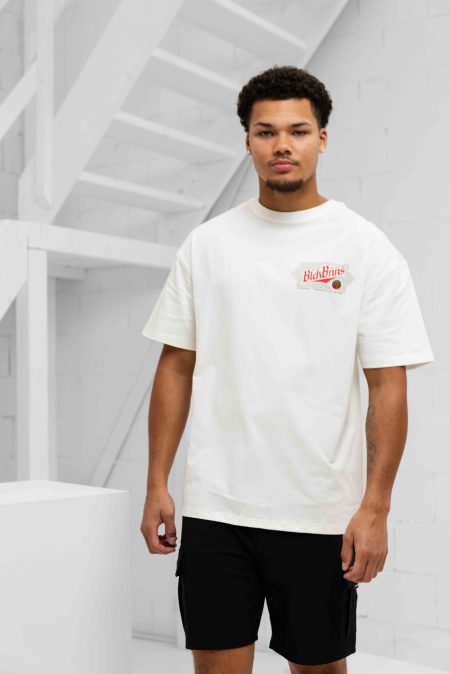 Black Bananas Racing Association T-Shirt Heren Wit - Maat XL - Kleur: Wit | Soccerfanshop