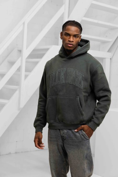 Black Bananas Ripped Arch Hoodie Heren Zwart - Maat XL - Kleur: Zwart | Soccerfanshop