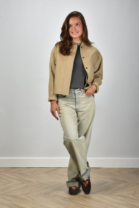 Blonde no.8 jas Naomi light beige