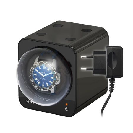 Boxy Fancy Brick Horloge Opwinder Zwart 309394