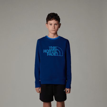 The North Face Drew Peak Light-sweatshirt Voor Jongens Estate Blue male