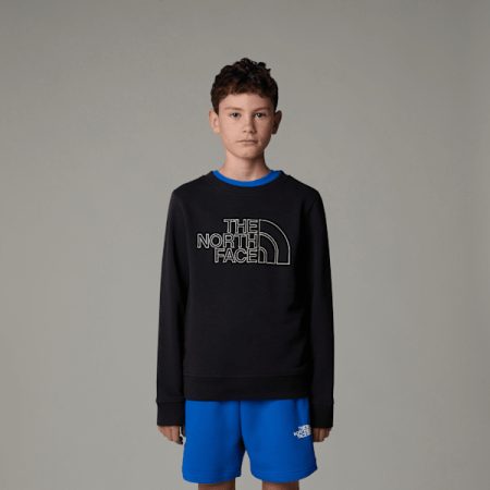 The North Face Drew Peak Light-sweatshirt Voor Jongens Tnf Black male