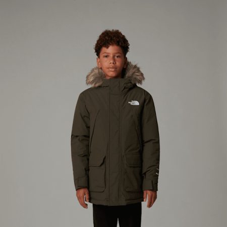 The North Face Mcmurdo-parka Voor Jongens New Taupe Green male