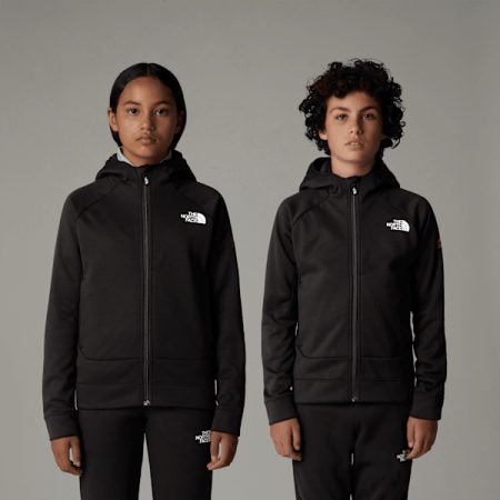 The North Face Jas Met Capuchon Voor Jongens Tnf Black-tnf White male