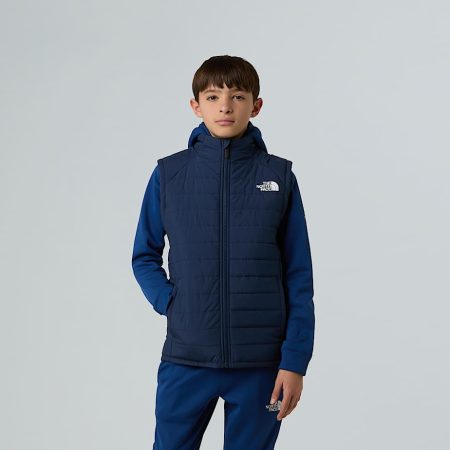 The North Face Synthetische Never Stop-bodywarmer Voor Jongens Summit Navy-summit Navy male