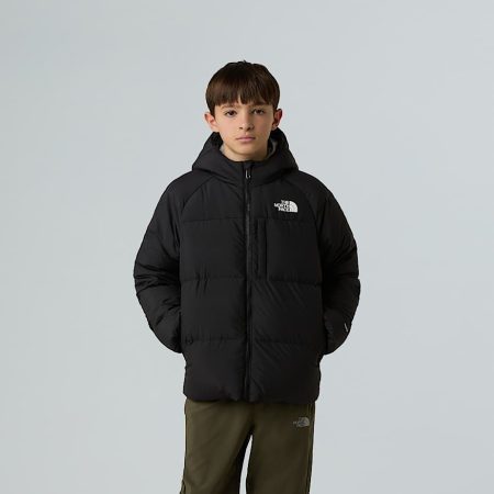 The North Face North-donsjas Met Capuchon Voor Jongens Tnf Black male